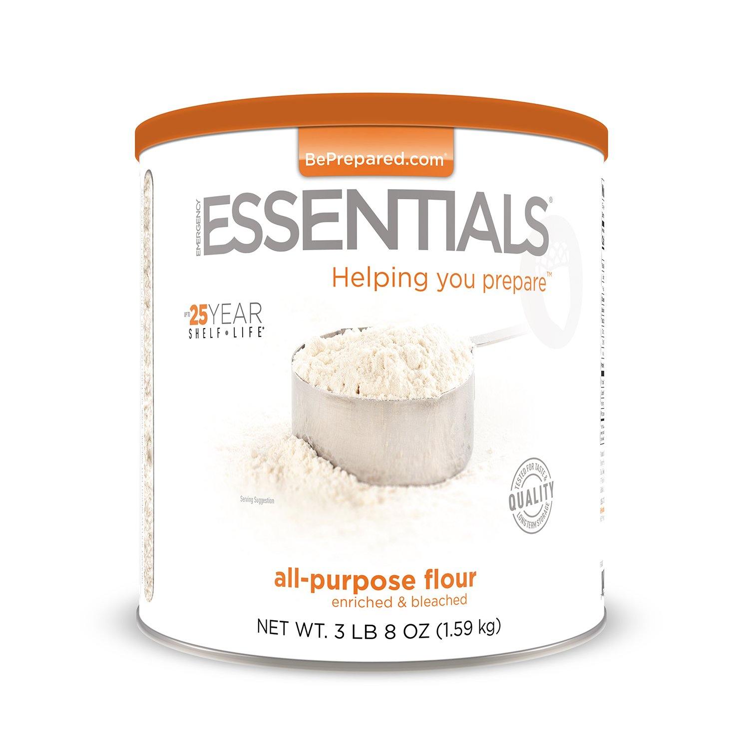 Emergency Essentials® White Flour Large Can (4625824448652)