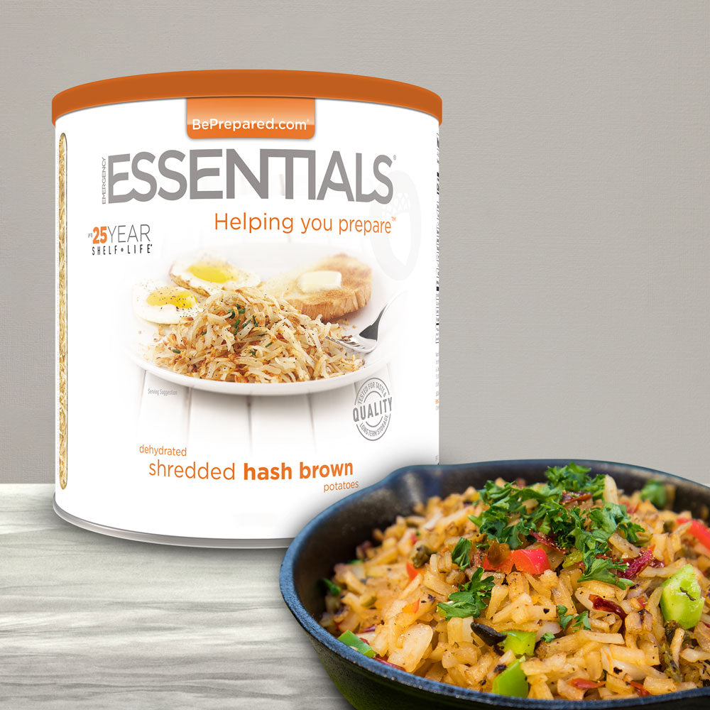 Emergency Essentials® Hash Brown Potatoes Large #10 Can – Be