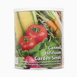 Heirloom Garden Seeds (canned)