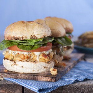 Salmon burgers