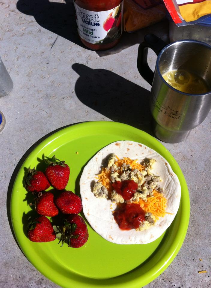 Breakfast Burritos with Emergency Essentials Food Storage