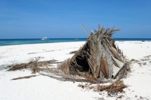 Basic survival skills: Building a shelter 