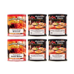 Freeze Dried Poultry Entree and Vegetable Side Combo