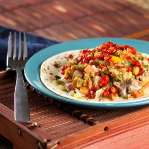 Mexican Food storage Dinner Party: Beef Brisket Taco