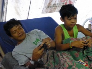 Refugees from Typhoon Haiyan still feel the affects of the destructive storm