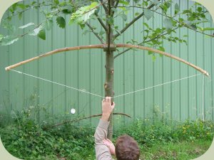 DIY Bow and Arrow