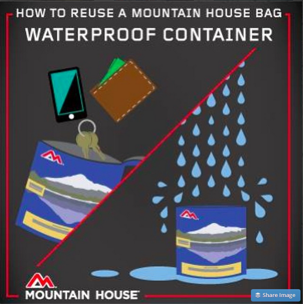8 Unexpected Uses for a Mountain House Pouch 8 Unexpected Uses for a Mountain House Pouch