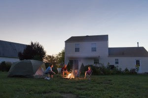 Boy Scouts can camp out back, too