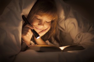 Flashlight Reading Winter Storm Argos