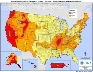 earthquake frequency causing damage - Earthquake Myth