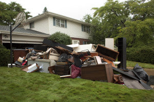 Flooded Stuff following a flood