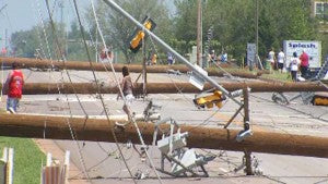 Downed Power Lines - via News on 6