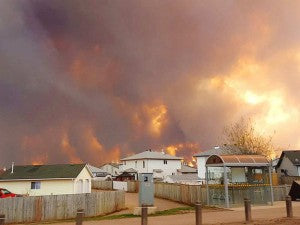 Fort McMurray fire via Edmonton Journal