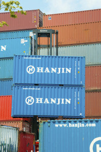 Hanjin Shipping Containers