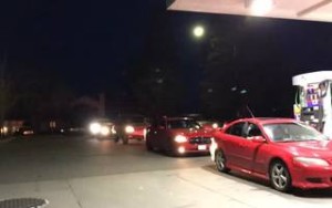 Gas Station Backup - via Sacramento Bee Oroville Dam