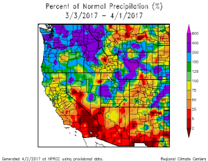 Precipitation Map Spring Flooding