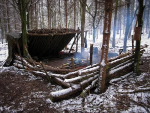 Lean-To Emergency Shelter