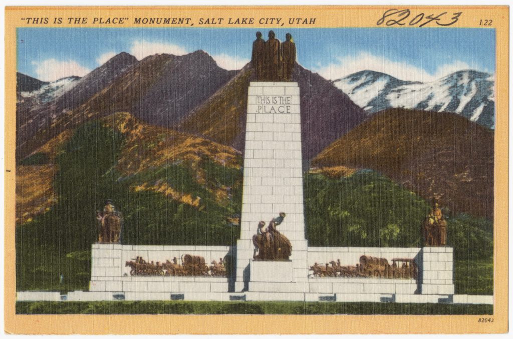 Utah this is the place monument