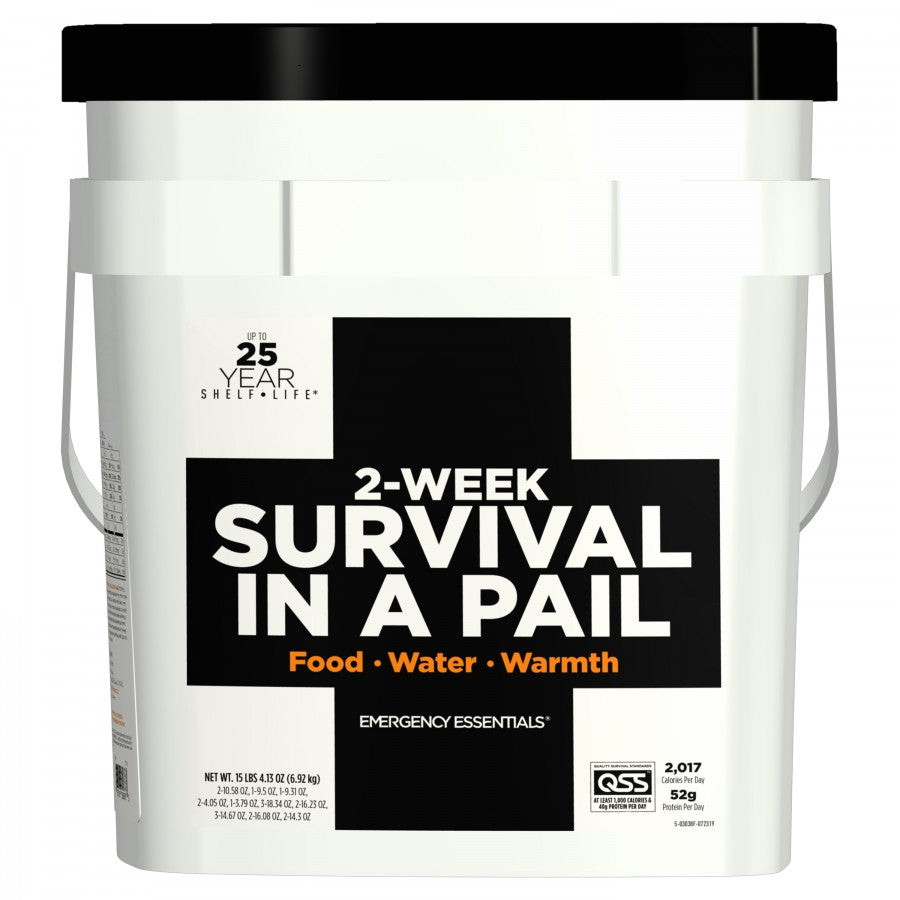 Emergency Essentials 2-Week Survival in a Pail