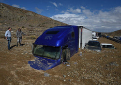 5-Feet Deep Mudslide Closes Interstate 5