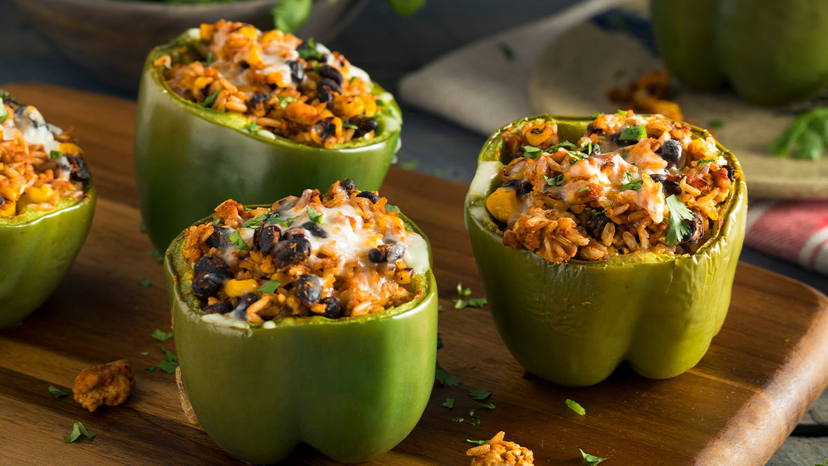 Santa Fe Stuffed Peppers