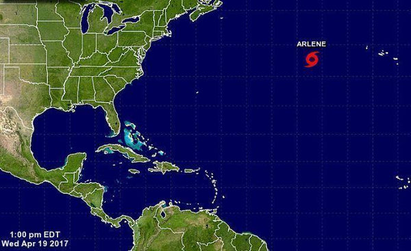 Tropical Storm Arlene: An Early Warning to be Prepared - Be Prepared - Emergency Essentials