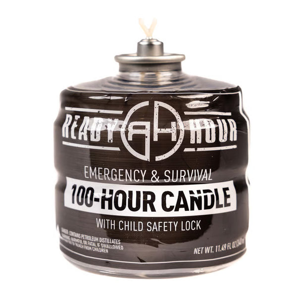 Ready Hour 100-Hour Candle – Be Prepared - Emergency Essentials