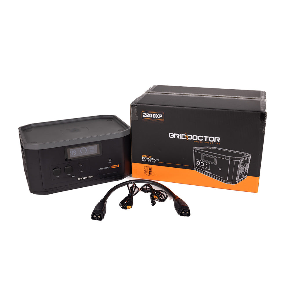 Grid Doctor 2200XP Expansion Battery Kit – Be Prepared - Emergency