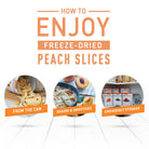 How to Enjoy Freeze-Dried Peach Slices