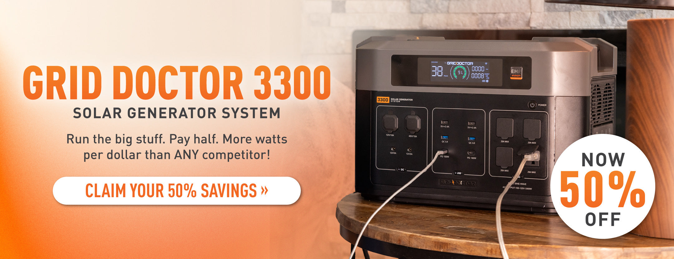 Grid Doctor 3300 50% off 