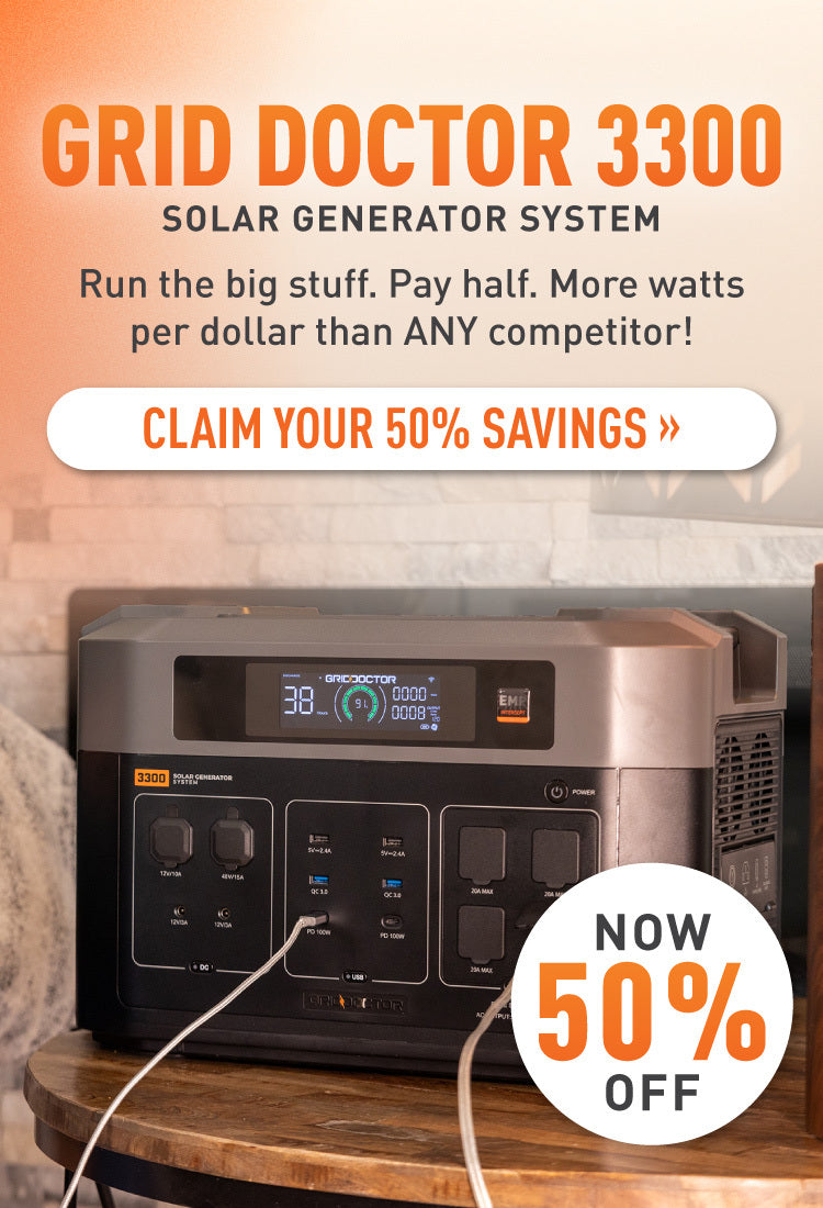 Grid Doctor 3300 now 50% off 