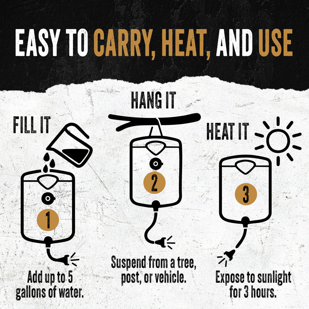 Camp Shower (5 gallons) by Ready Hour