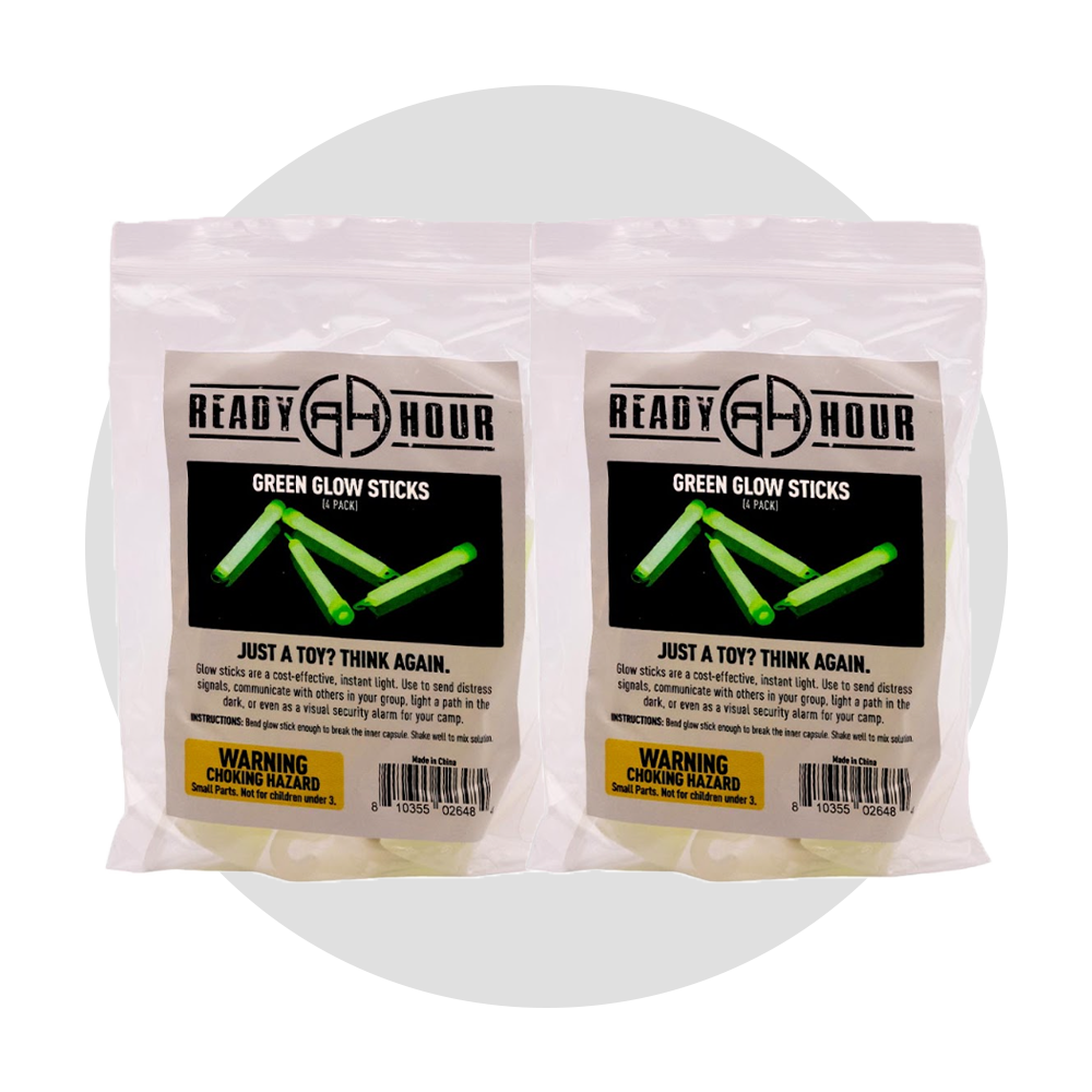 Green Light Glow Sticks (4-pack)