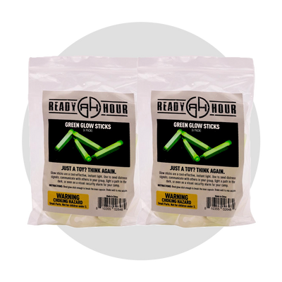 Green Light Glow Sticks (4-pack)