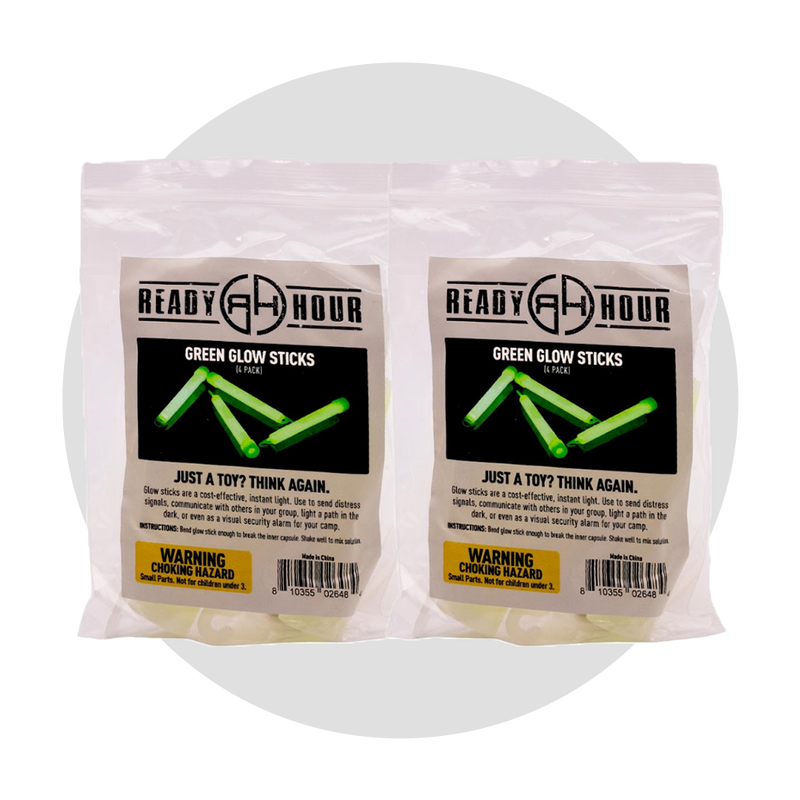Green Light Glow Sticks (4-pack)