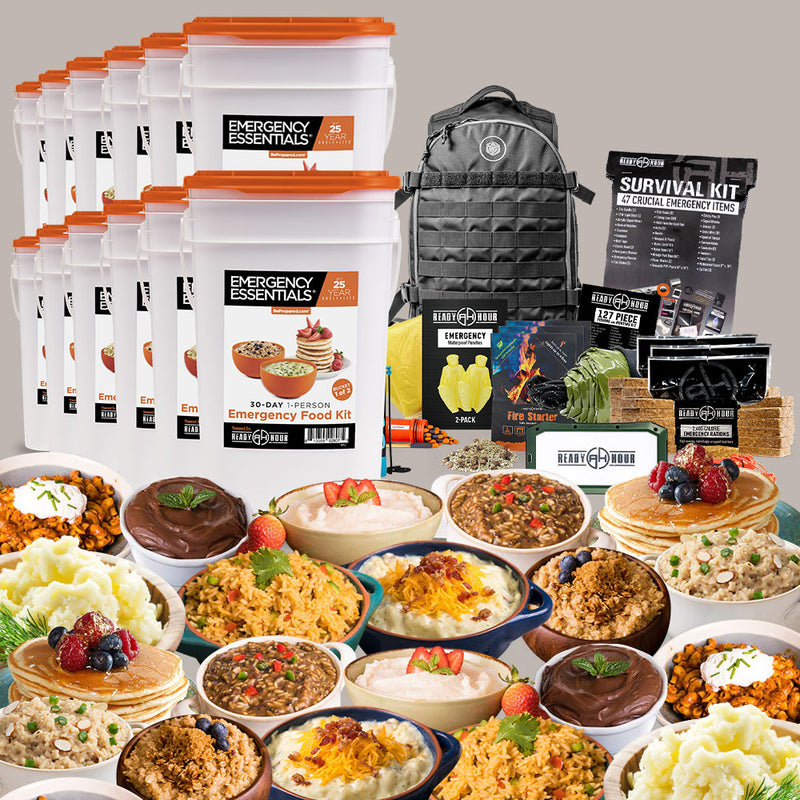 Perishable Kit - Resealable Pouch Kits – Be Prepared - Emergency Essentials