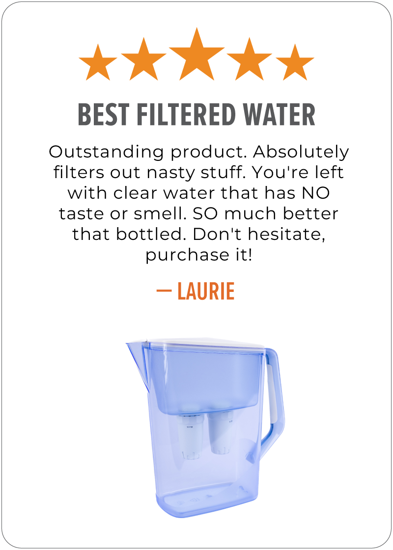 5 Star Review for Best Filtered Water