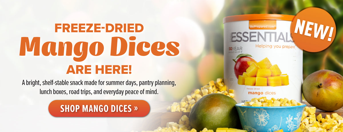 Freeze-Dried Mango Dices are here!