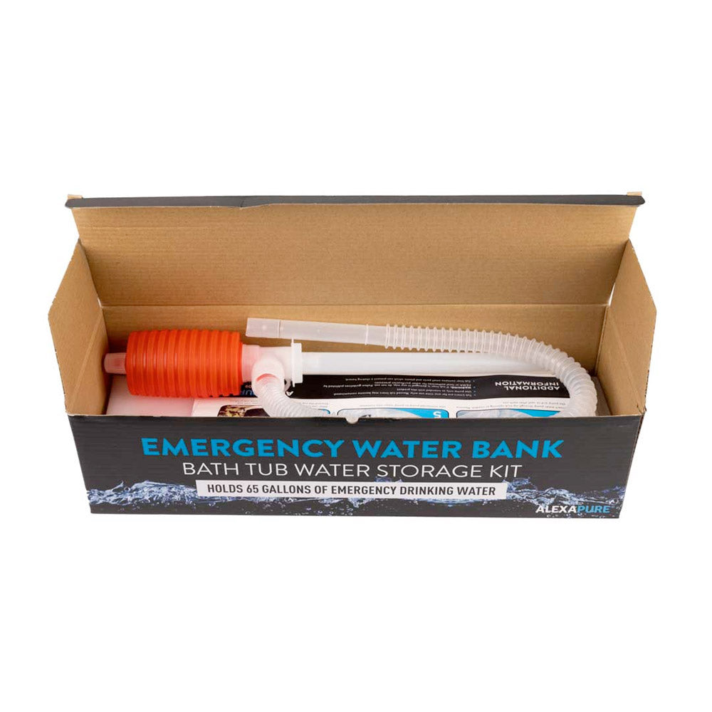 Emergency Water Storage & Treatment Kit – Be Prepared - Emergency ...