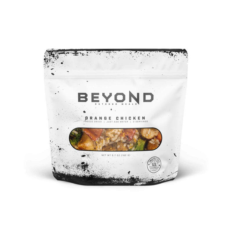 Orange Chicken Pouch by Beyond Outdoor Meals (710 calories, 2 servings) (7333271273612)