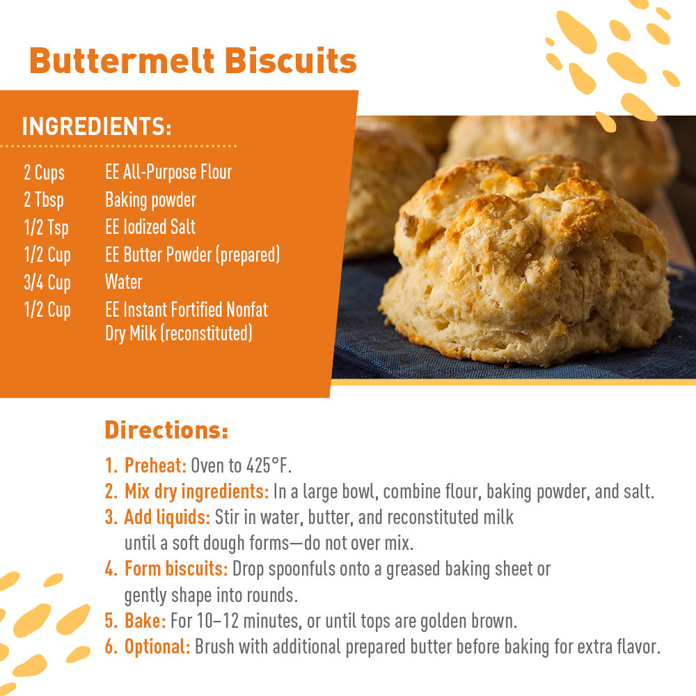 Emergency Essentials® Butter Powder Large #10 Can