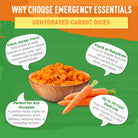 Wooden Bowl of carrots