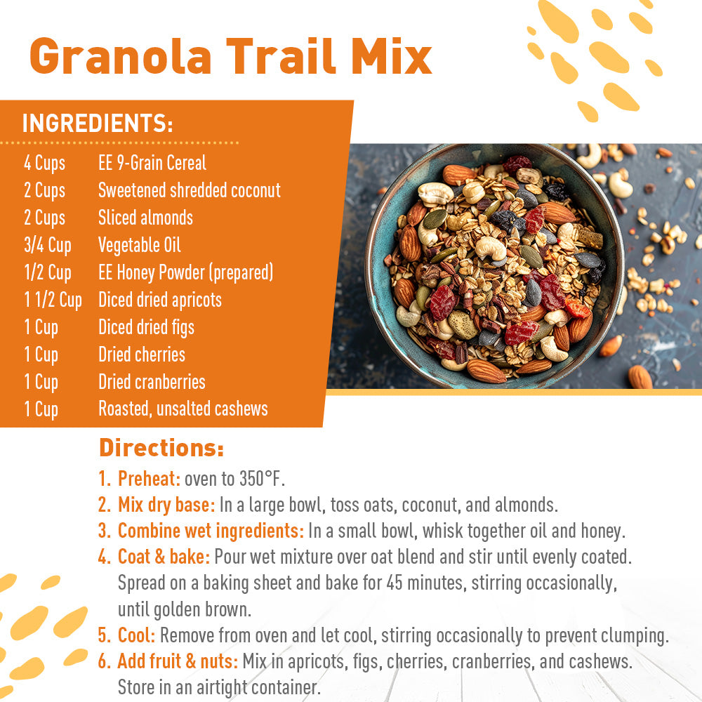 Emergency Essentials® 9-Grain Cereal Large #10 Can