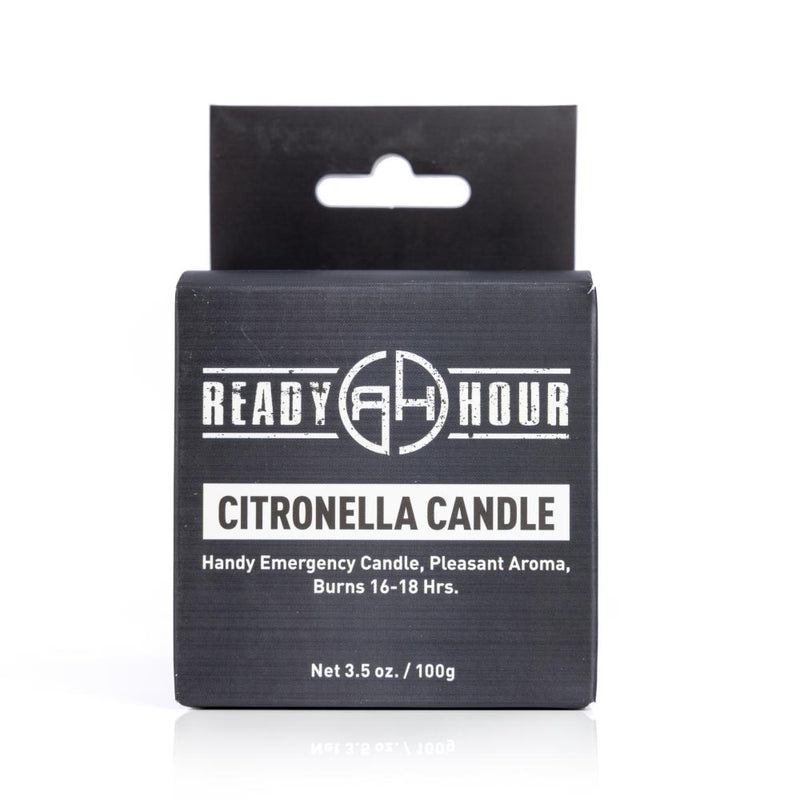 Citronella Candle by Ready Hour box front view (4663486251148)
