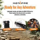 CROSS-FIRE® Dual-Arc Plasma Lighter by InstaFire