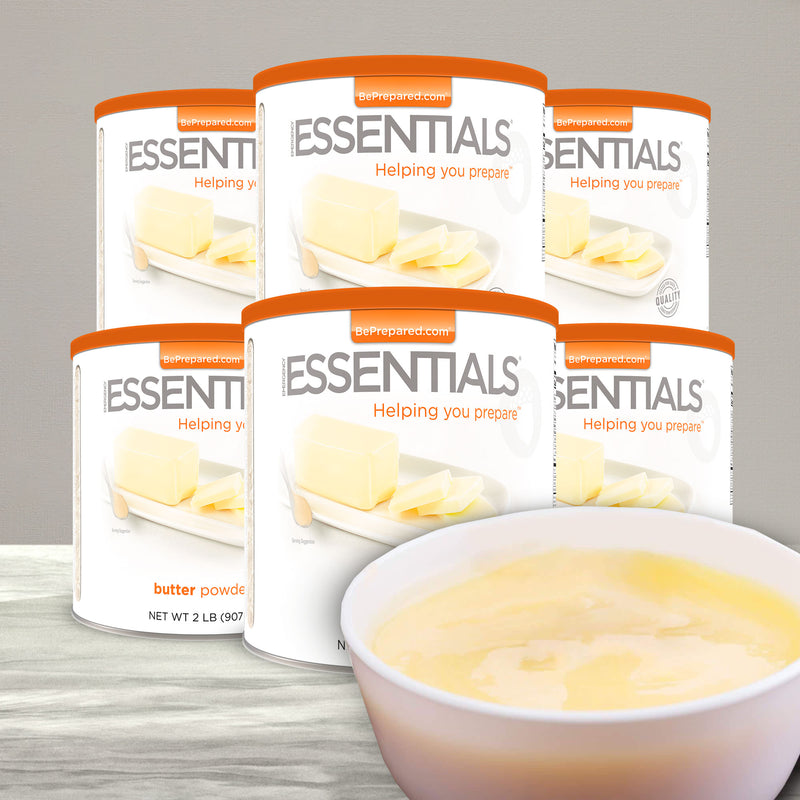 Emergency Essentials® Butter Powder (6-Can Case) (7407789736076)