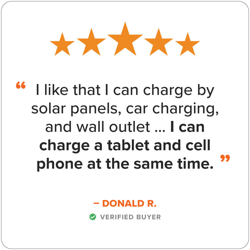 Five-star review for the Grid Doctor 300