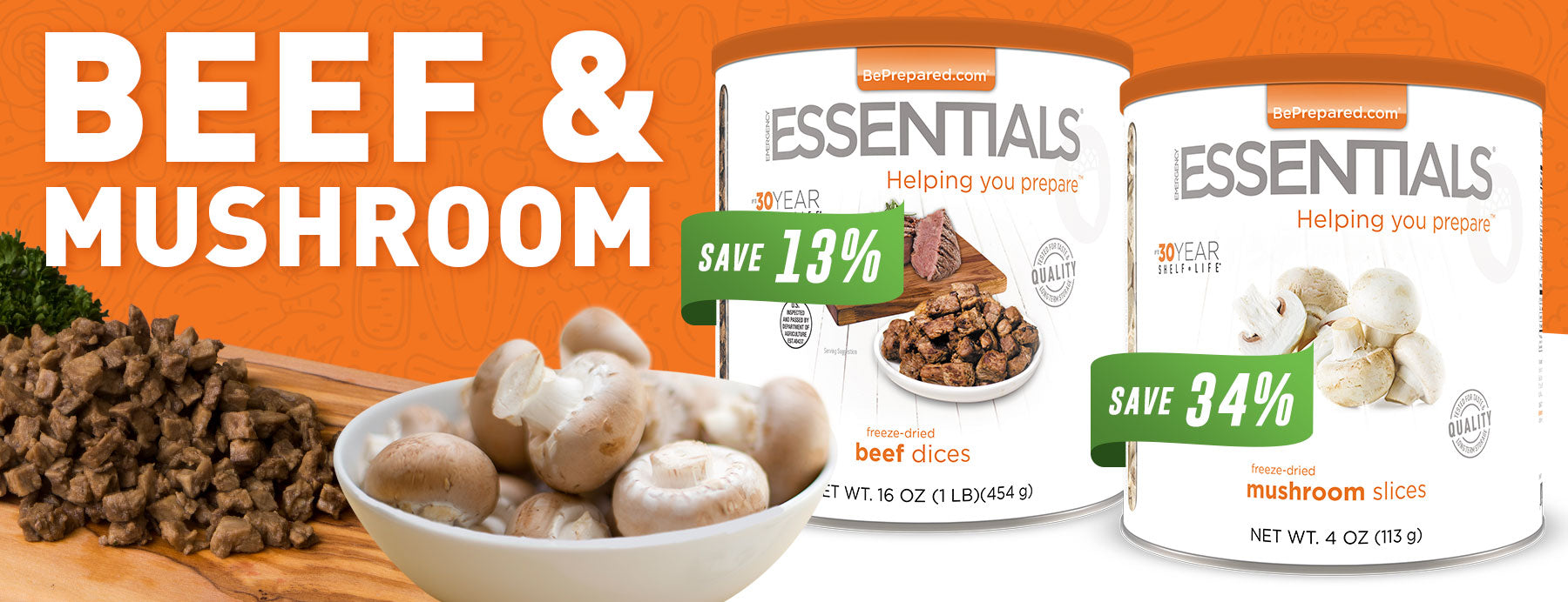 BEEF & MUSHROOM