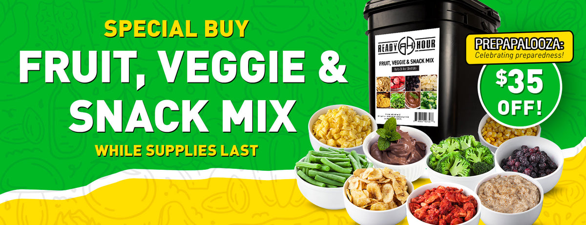 Fruit, Veggie & Snack Mix