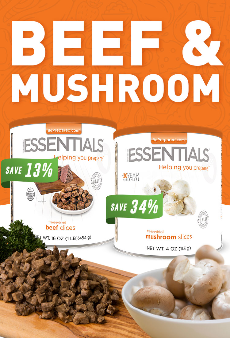 BEEF & MUSHROOM